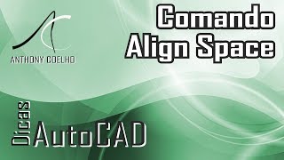 AutoCAD  Align Space  Comando que permite rotacionar um desenho na configuração de plotagem [upl. by Sudaorb]