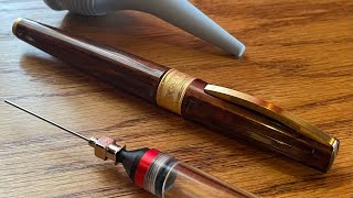 How to Clean A CartridgeConverter Fountain Pen Feat Visconti Mirage Mythos [upl. by Dumas]