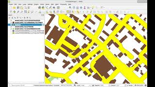 QGIS Créer une zone tampon buffer [upl. by Aserej]