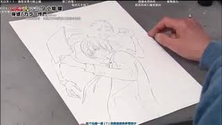 Death Note Mangaka Drawing  Takeshi Obata [upl. by Edsel]