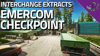 Emercom Checkpoint  Interchange Extract Guide  Escape From Tarkov [upl. by Anirroc183]