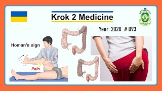 Krok 2 Medicine  Year 2020  093 Ministry of Public Health of Ukraine [upl. by Margeaux428]