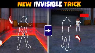 Invisible Trick How To Invisible In Free Fire  New Update [upl. by Tallia]