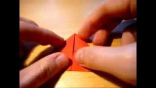 Stehendes Origami Herz [upl. by Naujled]