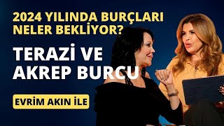 TERAZİ VE AKREP BURCU İÇİN 2024 NASIL GEÇECEK  Yükselenler nelere dikkat etmeli [upl. by Airotcivairam885]