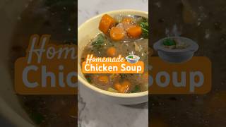 Make Homemade Chicken Soup 🍲 Food Cooking Recipe Shorts ComfortFood Fall Winter [upl. by Rianna]