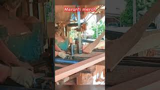 Meranti merah wood carpentry kayubesar woodworking [upl. by Eppie]