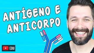 ANTÍGENO E ANTICORPO  Imunologia  Biologia com Samuel Cunha [upl. by Kong]