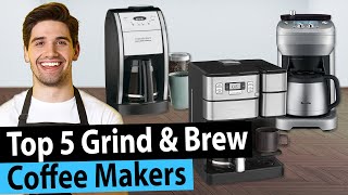 Best Grind and Brew Coffee Maker  Top 5 Reviews Buying Guide [upl. by Hance]