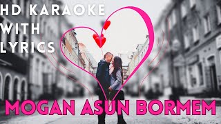 Mogan Ason Borem Karaoke With Lyrics Konkani Love SongInstrumental Molbailo Dou Karaoke With Lyrics [upl. by Hahn]