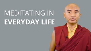 Meditating in Everyday Life with Yongey Mingyur Rinpoche [upl. by Amalee]