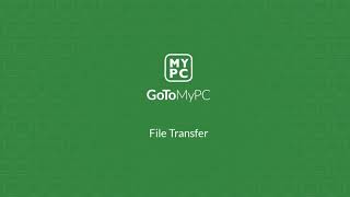 GoToMyPC  File Transfer [upl. by Teddman]