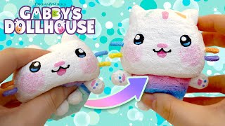 DIY Cakey amp Pandy Squishy  GABBYS DOLLHOUSE [upl. by Aicats]