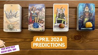 April 2024 Predictions [upl. by Yatnwahs422]