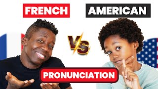 French vs American Pronunciation Part 1 [upl. by Aihsenak]