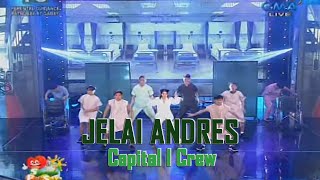 WELLSYNCED Jelai Andres and Capital I Crew hatawanan dance stage  Sunday PinaSaya [upl. by Sirapal936]