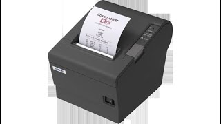 How to Download and Install Epson TM T88IV Receipt thermal Printer Driver on Windows 101120242025 [upl. by Elumas]