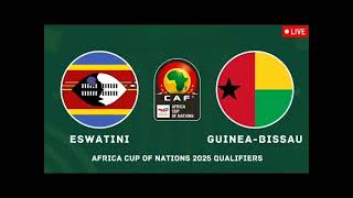 Eswatini VS Guinea Bissau  Africa Cup Of Nations Qualifications Match Prediction [upl. by Yromem]