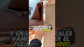 Como tapizar el respaldar de un sillón PT8 diy tapicero muebles tapiceria costura tutorial [upl. by Baudoin]