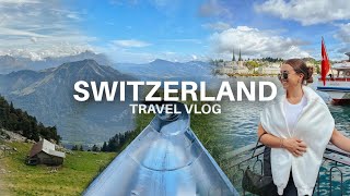 1 Week in SWITZERLAND travel vlog  Zurich Lucerne amp Montreux [upl. by Lachish870]