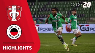 Samenvatting FC Dordrecht  Excelsior 18122021 [upl. by Bartram]