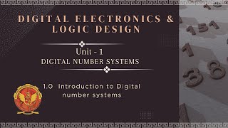 10 Introduction to Digital Number Systems  EE403 [upl. by Fokos]