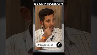 Is 9 CGPA necessary interview skills skillset motivation personalgrowth [upl. by Nomae]