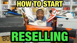 HOW TO START RESELLING SNEAKERS IN 2023 ULTIMATE GUIDE [upl. by Burman23]