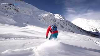 Learn snowboarding  Freeriding for beginners [upl. by Adlog]