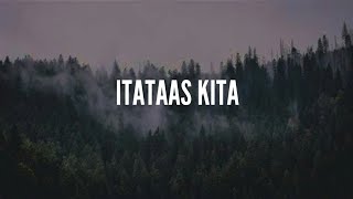 ITATAAS KITA lyrics by Luis baldomaro  Piano Instrumental worship song [upl. by Diva]