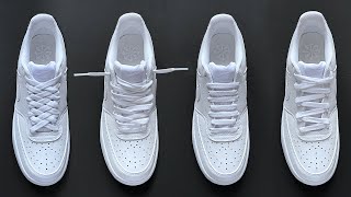 HOW TO LACE NIKE COURT VISION LOW 4 COOL WAY [upl. by Arriek]