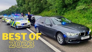 BEST OF 2023  UK POLICE ACTION  Armed amp Unmarked Police Cars Responding 🇬🇧🏴󠁧󠁢󠁷󠁬󠁳󠁿 [upl. by Mazur]