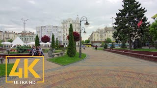 4K Walking Tour around Vinnitsia with Real City Sounds  Trip to Ukraine [upl. by Grubb]