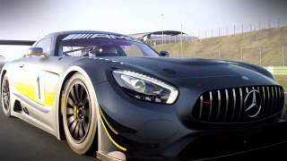 Vol in de aanval de nieuwe MercedesAMG GT3 [upl. by Zorah95]