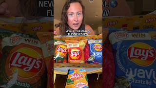 NEW LAY’S GLOBAL FLAVORS REVIEW 🌎 lays chips foodreview [upl. by Past]