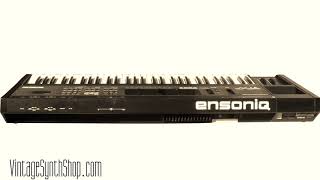 Ensoniq VFX SD Demo [upl. by Nyrb]