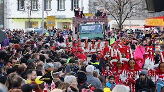 Großer Mittelbadischer Fasnachtsumzug Achern 2024 [upl. by Alleb]