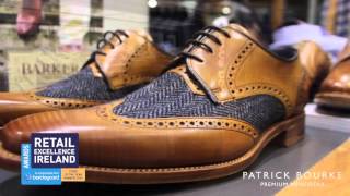 Tailored  Suit Specialists  Store Tour  Patrick Bourke Menswear [upl. by Atinat]