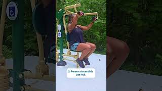 Fitness routine outdoors gym fitness fyp [upl. by Ensoll]