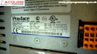 Proface AGP3750T1D24 HMI [upl. by Olodort]