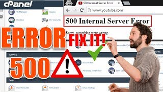 How to Fix 500 Internal Server error Step by Step ☑️ [upl. by Tessy37]