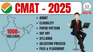 All about CMAT 2025  Eligibility  Exam pattern  Cutoff  Syllabus  Selection Process mba [upl. by Ahsenhoj]