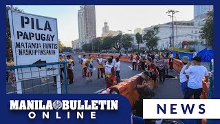 Devotees line up early at Quirino Grandstand ahead of the Papugay sa Itim na Nazareno [upl. by Regine]