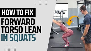 NASM Overhead Squat  Forward Torso Lean  What to Do About it  NASMCPT 7th Edition [upl. by Annyl]