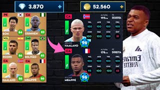 DLS24  FULL UPGRADE MBAPPE E ERLING HAALAND [upl. by Laius826]