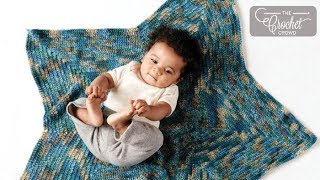 Easy Crochet Baby Starlight Star Blanket [upl. by Press766]