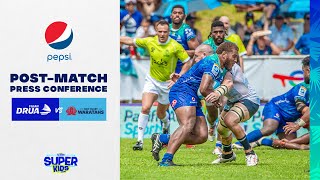 24 Round 5 vs NSW Waratahs  PEPSI PostMatch Press Conference [upl. by Elkcim]