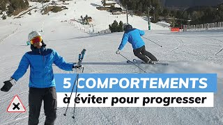 Ski  5 comportements à éviter pour progresser façon Labo du skieur [upl. by Nitniuq]