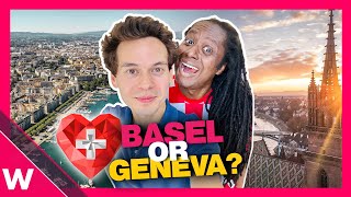 🇨🇭 Will Basel or Geneva be Eurovision 2025 host city [upl. by Kehoe]