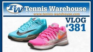 TW VLOG 381  Nike tennis shoes Babolat Pure Strike and more [upl. by Onileba]